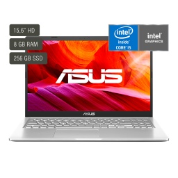 Notebook Asus X515JA Pantalla LED 15.6'' Core i5-1035G1 8GB 256GB SSD Silver Windows 11 Home