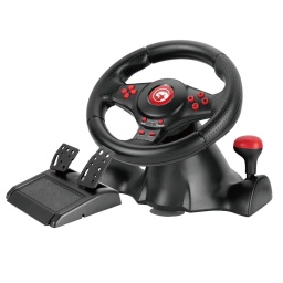 Volante Gaming Multiplataforma Xtrike-Me GT-903 con Vibracin Botones programables