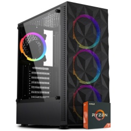 PC Gamer Pro AMD Ryzen 7 5700G 8 Ncleos 32GB DDR4 3200MHz RGB 240GB SSD + 1TB HDD AMD Vega 8 2100MHz