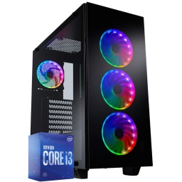 PC Computadora Gamer Core i3-10100F 16GB Ram DDR4 240GB SSD Video GTX1050Ti 4GB DDR5