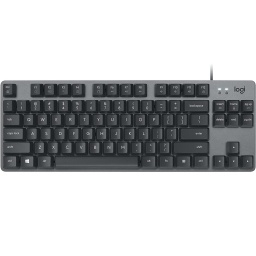 Teclado TKL Mecanico Logitech K835 Switch Blue Grafito/Grey