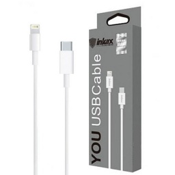 Cable INKAX CK-123 de USB-C a Lightning (iPhone) - 1 Metro