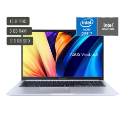 Notebook Asus Vivobook 15 X1502 15,6'' LED IPS Intel Core i7-1260P 8GB 512GB SSD M.2 Graficos Intel UHD Windows 11