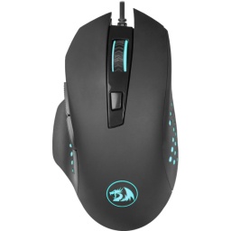 Mouse Gamer Redragon M610 Gainer 5 Botones Sensor Optico Pixart 3168 10003200Dpi - Negro