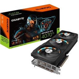 Tarjeta de Video Gigabyte GeForce RTX4070 Ti Gaming OC 12GB GDDR6X GV-N407TGAMING OC-12GD