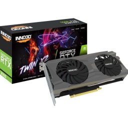 Tarjeta de Video Inno3D Nvidia GeForce RTX3050 8GB GDDR6 Twin x2 HDMI/D-Port