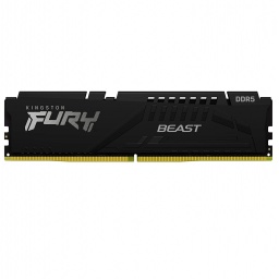 Memoria RAM DDR5 16GB 5200MHz Kingston Fury Beast KF552C40BB16 DIMM Negra