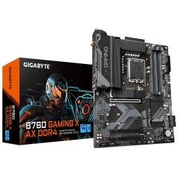 Motherboard Gigabyte B760 Gaming X AX DDR4 LGA1700 Intel Generacin 12 y 13 WiFi Bluetooth
