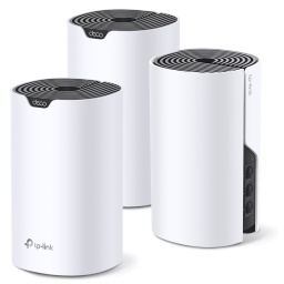 Router / Access Point TP-Link Deco S7 Sistema Wi-Fi Mesh Inteligente Doble Banda AC1900 (Kit 3 Unidades)