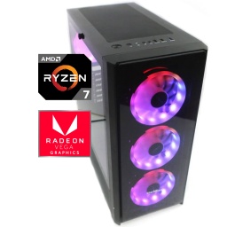 PC Gamer AMD Ryzen 7 4700G Octa-Core 16GB DDR4 480GB SSD Grficos Radeon Vega 8 2100MHz