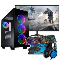 PC Gamer AMD Ryzen 5 5600G 16GB DDR4 480GB SSD Grficos AMD Vega 7 + Monitor Gaming 27'' Full HD 165Hz