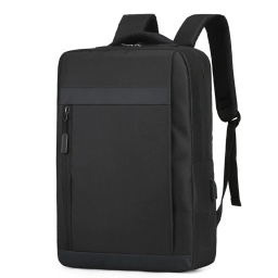 Mochila Para Notebooks de hasta 15.6'' Impermeable con Puerto USB - Negra