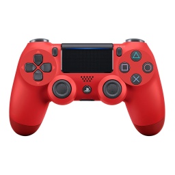 Gamepad Joystick Original Sony DualShock 4 Para PS4 Play Station 4 Inalambrico - Magma Red (Rojo)
