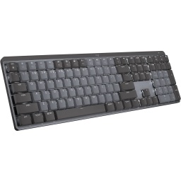 Teclado Mecanico Logitech MX Inalambrico y Bluetooth Retroiluminado Grafito Interruptores Tactil