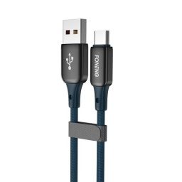 Cable de Datos Foneng Micro USB X87 3A 1.Trenzado Zinc SuperRpido - 2 Metros