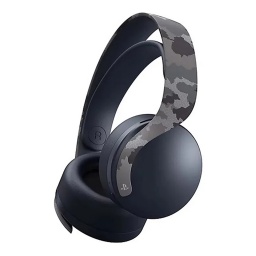 Auriculares Sony Pulse 3D Inalambricos para PS4 y PS5 3D Audio Dual Mic - Gris Camuflado (Camouflage Gray)