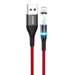Cable Foneng X30 USB Para iPhone Lightning con Puntero Magnetico y LED - 1 Metro