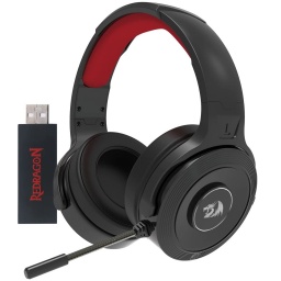 Auriculares Gaming Inalambricos Redragon Pelops H818 Virtual 7.1 Negro