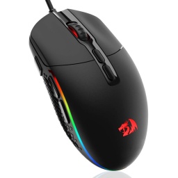 Mouse Gaming Redragon Invader M719 RGB 7 Botones programables Sensor Optico Pixart 3325