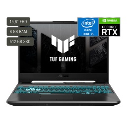 Notebook Gamer Asus TUF Gaming F15 FX506HC-HN111W 15.6'' 144Hz I5-11400H 8GB 512GB M.2 NVMe GeForce RTX 3050