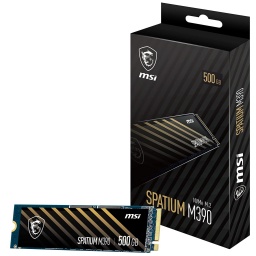 Disco Solido SSD M2 MSI Spatium M390 PCIe 3.0 NVMe 500GB 3D Nand