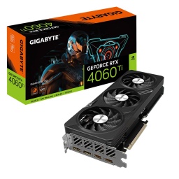 Tarjeta de Video Gigabyte GeForce RTX4060 Ti Gaming OC 8GB GDDR6 DLSS3 GV-N406TGAMING OC-8GD
