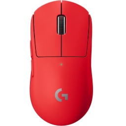 Mouse Gaming Logitech Pro X Superlight Inalambrico Lightspeed Hero 25K Ultra rpido y Liviano- Rojo