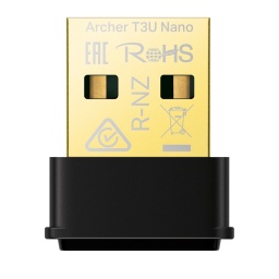 Antena USB Receptor de WiFi TP-Link Archer T3U Nano MU-MIMO AC1300 Doble Banda Ultrarápida