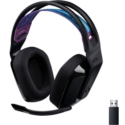 Auriculares Inalambricos Gaming Logitech G535 Lightspeed con Microfono Para PC y PlayStation - Negro