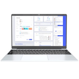 Notebook KUU Yepbook 1 Pantalla LED IPS 15.6'' Full HD Intel Quad Core N5095 16GB 256GB SSD WiFi Bluetooth Win. 11 Pro