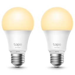 Kit de 2 Lamparas LED Dimerizables TP-Link Tapo L510E 9W WiFi App Mvil