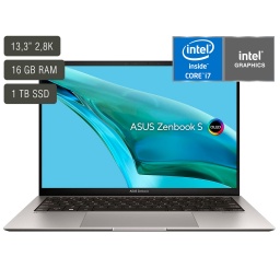 Notebook Asus Zenbook S 13 OLED UX5304VA-NQ010W 13.3'' 2.8K Core i7-1355U 16GB DDR5 1TB M.2 Windows 11