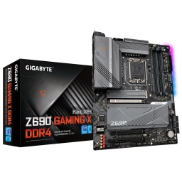Motherboard Gigabyte Z690 Gaming X DDR4 LGA1700 Intel 12 Gen. RGB Fusion 4x NVMe Diseo Trmico