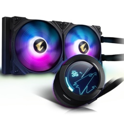 Water Cooling Refrigeracion Lquida Kit Aorus Waterforce X280 ARGB Para Intel y AMD - Negro