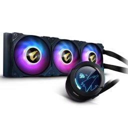 Water Cooling Refrigeracion Lquida Kit Aorus Waterforce X360 ARGB Para Intel y AMD - Negro