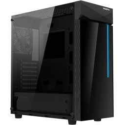 Gabinete Gaming Gigabyte ATX GB-C200G GZ Negro RGB Vidrio Templado USB 3.0