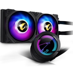 Water Cooling Refrigeracion Lquida Kit Aorus Waterforce 240 ARGB Para Intel y AMD - Negro