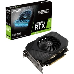 Tarjeta de Video Asus Phoenix NVIDIA GeForce RTX3050 8GB GDDR6 PCIe 4.0 DLSS Dual Ball HDMID-Port
