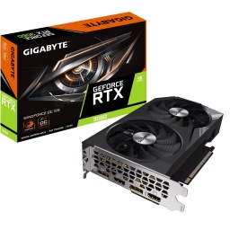 Tarjeta de Video Gigabyte GeForce RTX3060 Windforce OC 12GB GDDR6 192bits HDMI/D-Port