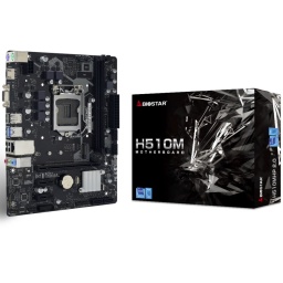 Motherboard Biostar H510MHP 2.0 Socket LGA1200 Para Intel Generacin 10 y 11 DDR4 M.2 HDMI VGA USB 3.2