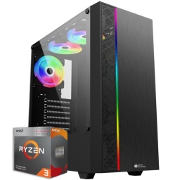 PC Computadora Gamer AMD Ryzen 3 3200G 4 Ncleos 8GB DDR4 240GB SSD Radeon Vega 8 WiFi