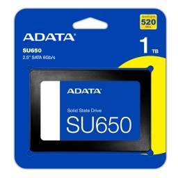 Disco Solido SSD Adata Ultimate SU650 1TB 2.5'' 3D NAND SATA 6Gb/s