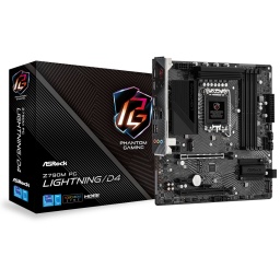 Motherboard ASRock Z790M PG Lightning/D4 DDR4 LGA1700 Intel Gen. 12 / 13 / 14 Hyper M.2 1G LAN