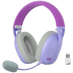 Auriculares Inalambricos Redragon Ire Pro H848 7.1 Surround Bluetooth PC Play Station Switch Android - Purpura