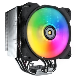 Disipador Fan Cooler de Aire para CPU Cougar Forza 85 ARGB Gaming Premium Hyperdrive Cobre Niquelado