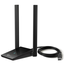 Antena Tarjeta de Red USB TP-Link Archer TX20U Plus WiFi 6 AX1800 Dual Band Doble Antena de Alta Ganancia