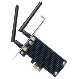 Tarjeta de Red Adaptador PCI Express WiFi TP-Link Archer T6E Doble Banda AC1300 2 Antenas de Alta Ganancia MU-MIMO