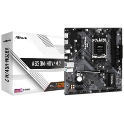 Motherboard ASRock A620M-HDV/M.2 Socket AM5 AMD DDR5 PCIe 4.0 Hyper M.2 Gigabit LAN HDMI/D-Port