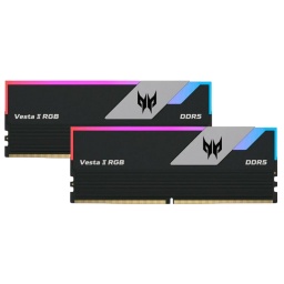 Memoria RAM DDR5 32GB (2x16GB) Acer Predator Vesta II RGB 6600MHz Black Gaming Pro