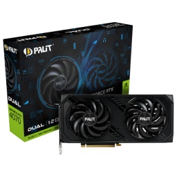 Tarjeta de Video Palit Nvidia GeForce RTX 4070 Dual 12GB GDDR6X RGB PCIe 4.0 192bit HDMID-Port